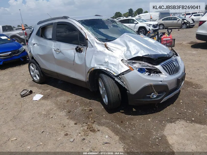 2015 Buick Encore Convenience VIN: KL4CJBSB3FB269041 Lot: 45686447