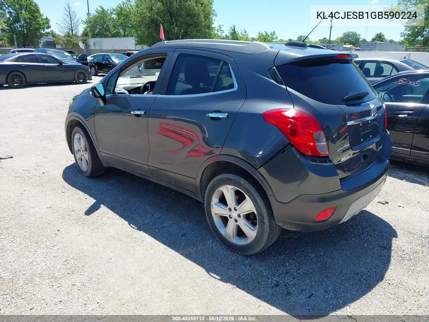 2016 Buick Encore VIN: KL4CJESB1GB590224 Lot: 45358713