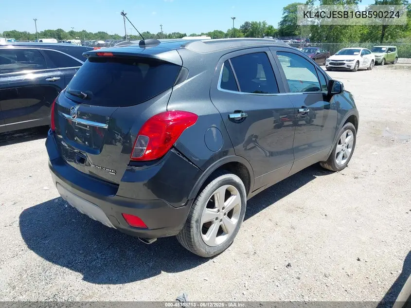 2016 Buick Encore VIN: KL4CJESB1GB590224 Lot: 45358713