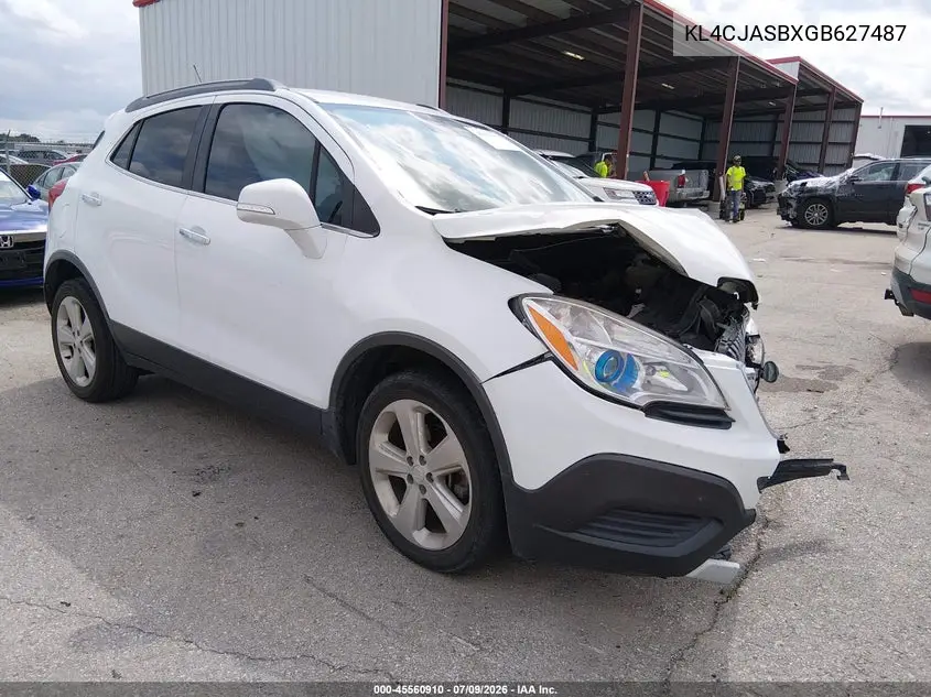 2016 Buick Encore VIN: KL4CJASBXGB627487 Lot: 45560910