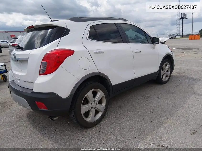 2016 Buick Encore VIN: KL4CJASBXGB627487 Lot: 45560910