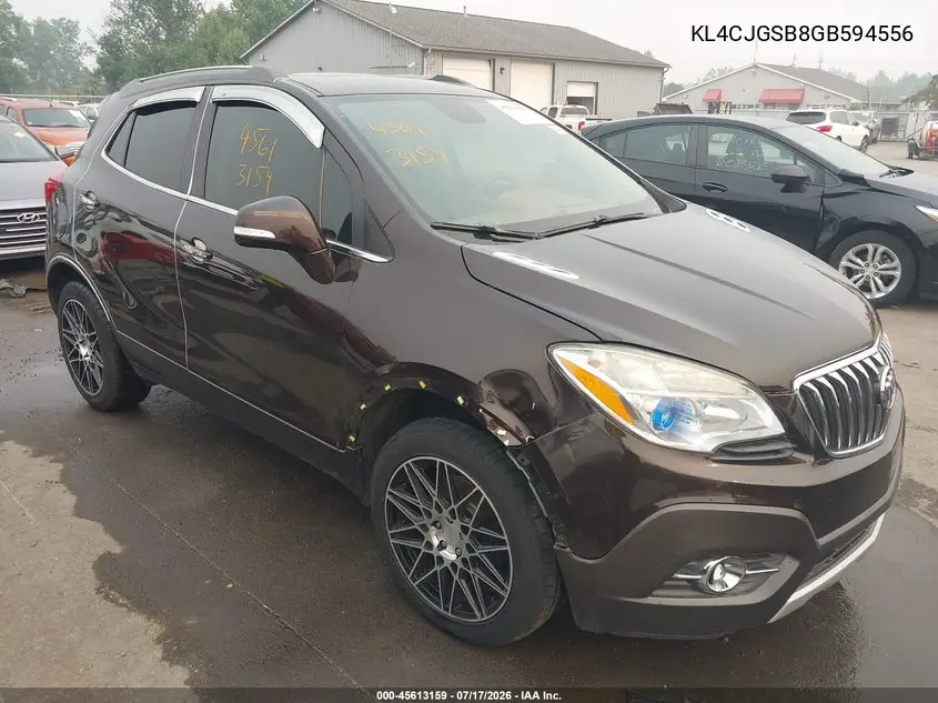 2016 Buick Encore Leather VIN: KL4CJGSB8GB594556 Lot: 45613159