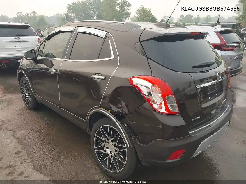 2016 Buick Encore Leather VIN: KL4CJGSB8GB594556 Lot: 45613159