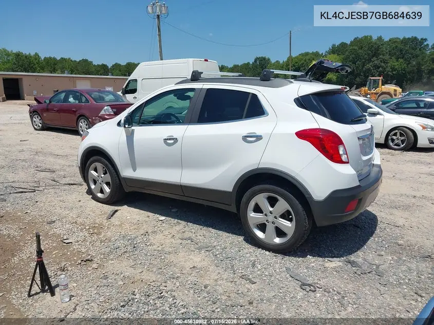 2016 Buick Encore VIN: KL4CJESB7GB684639 Lot: 45630982
