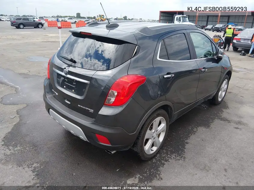 2016 Buick Encore Convenience VIN: KL4CJFSB0GB559293 Lot: 45636071