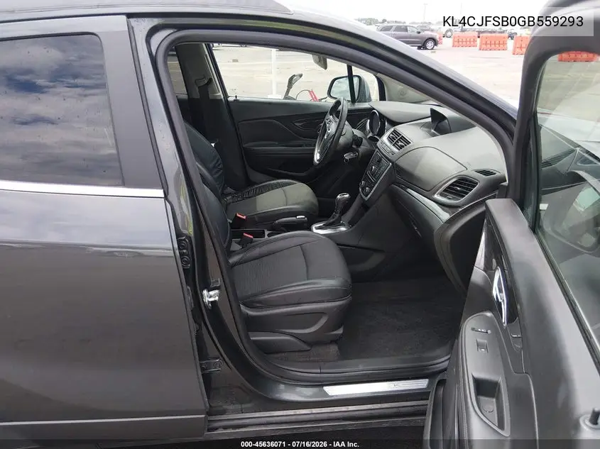 2016 Buick Encore Convenience VIN: KL4CJFSB0GB559293 Lot: 45636071