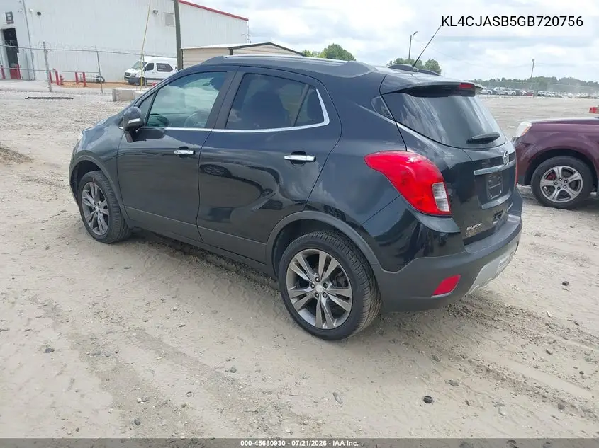 2016 Buick Encore VIN: KL4CJASB5GB720756 Lot: 45680930