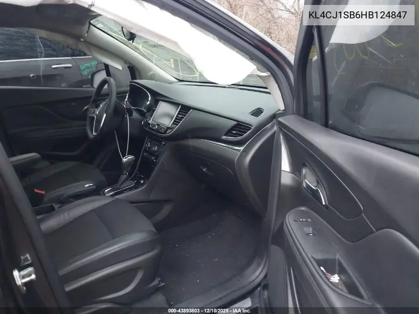 KL4CJ1SB6HB124847 2017 Buick Encore Sport Touring