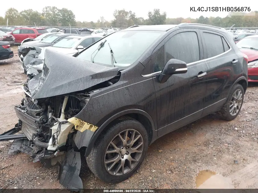 KL4CJ1SB1HB056876 2017 Buick Encore Sport Touring