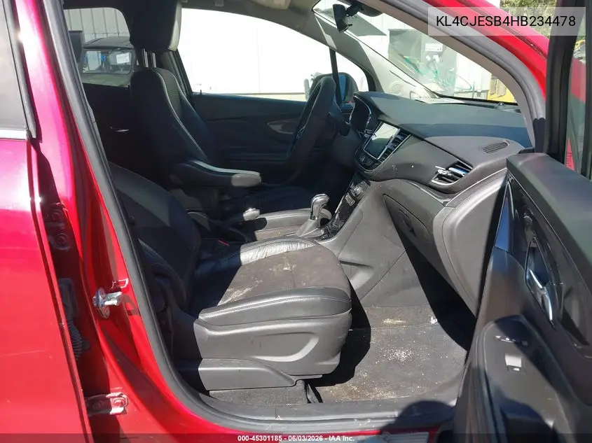 2017 Buick Encore Preferred VIN: KL4CJESB4HB234478 Lot: 45301185