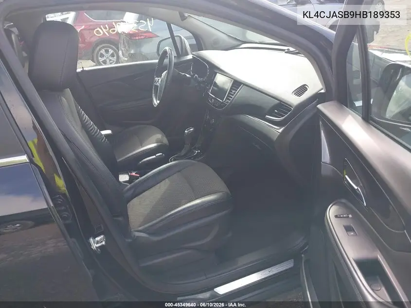 2017 Buick Encore Preferred VIN: KL4CJASB9HB189353 Lot: 45349640