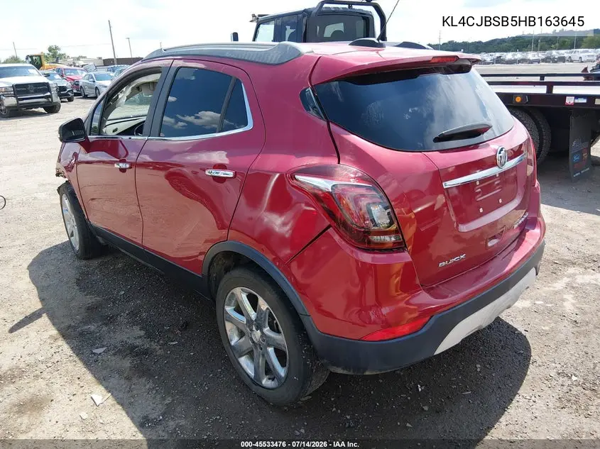 2017 Buick Encore Preferred Ii VIN: KL4CJBSB5HB163645 Lot: 45533476