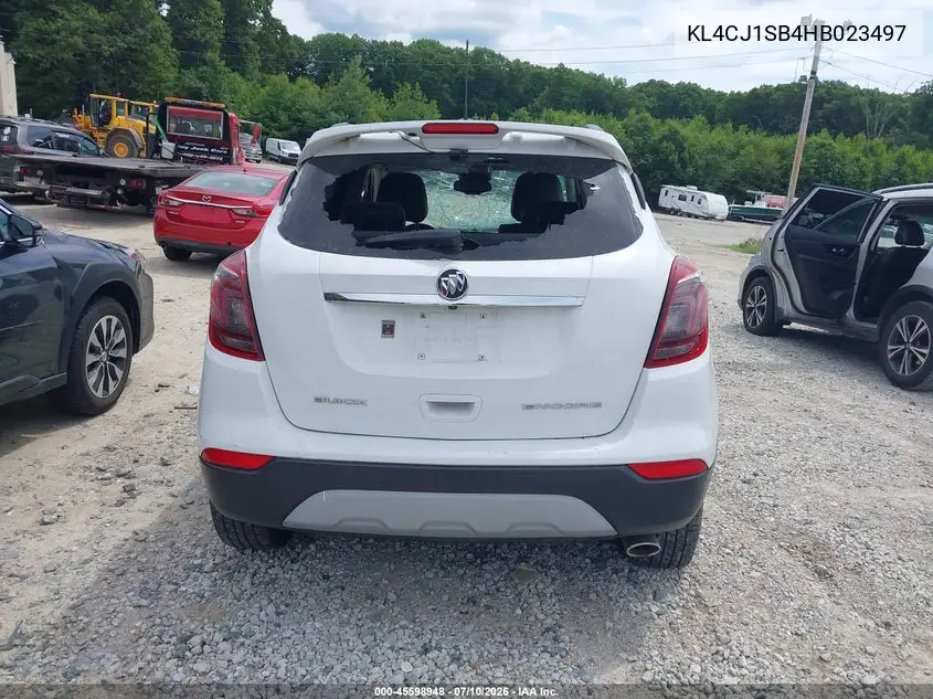 2017 Buick Encore Sport Touring VIN: KL4CJ1SB4HB023497 Lot: 45598948