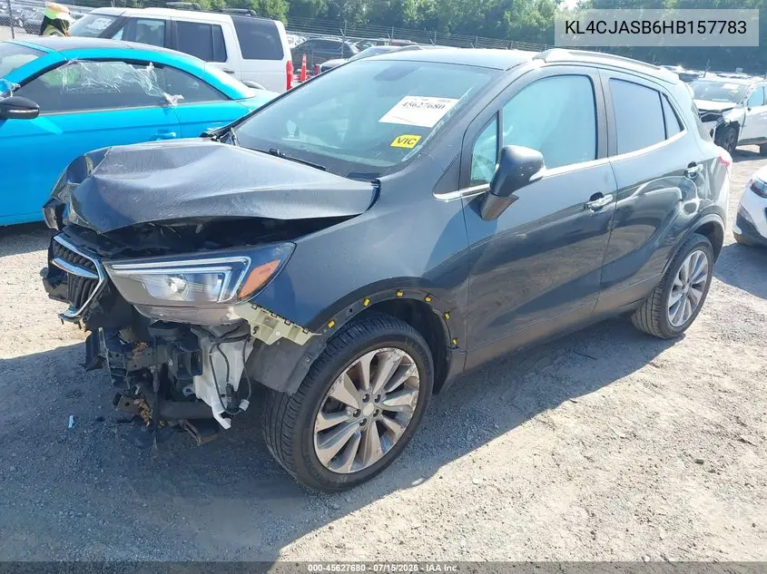 2017 Buick Encore Preferred VIN: KL4CJASB6HB157783 Lot: 45627680