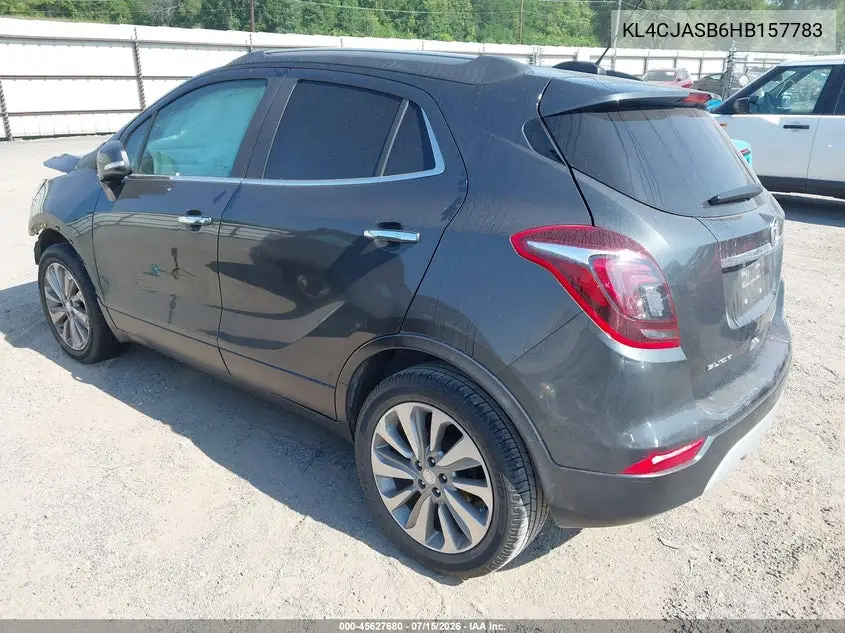 2017 Buick Encore Preferred VIN: KL4CJASB6HB157783 Lot: 45627680