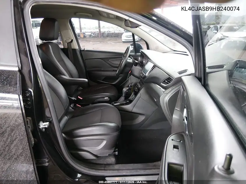 2017 Buick Encore Preferred VIN: KL4CJASB9HB240074 Lot: 45667771