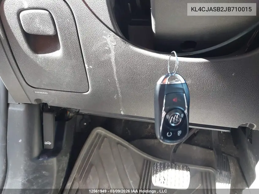 2018 Buick Encore Preferred VIN: KL4CJASB2JB710015 Lot: 12561949
