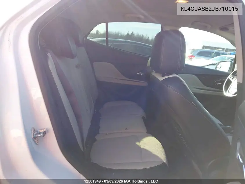 2018 Buick Encore Preferred VIN: KL4CJASB2JB710015 Lot: 12561949