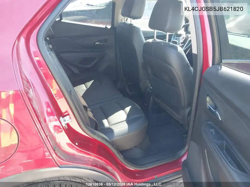 2018 Buick Encore Essence VIN: KL4CJGSB5JB621820 Lot: 12610036