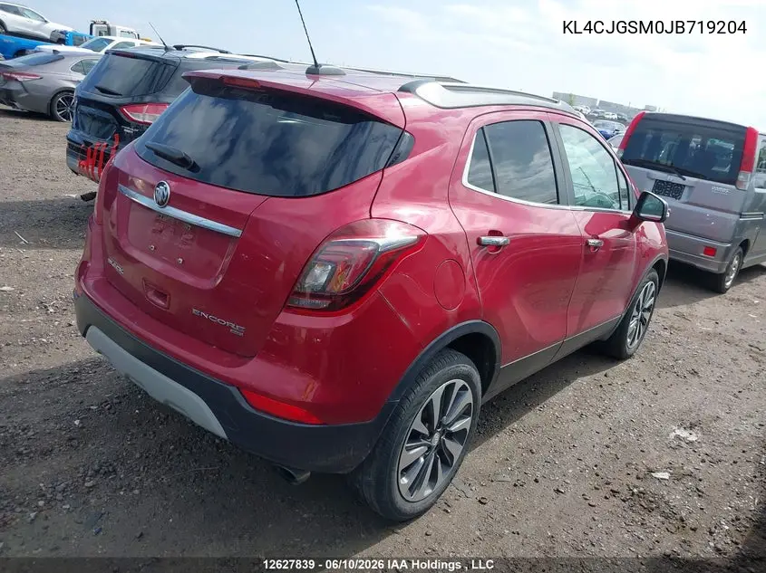 2018 Buick Encore Essence VIN: KL4CJGSM0JB719204 Lot: 12627839