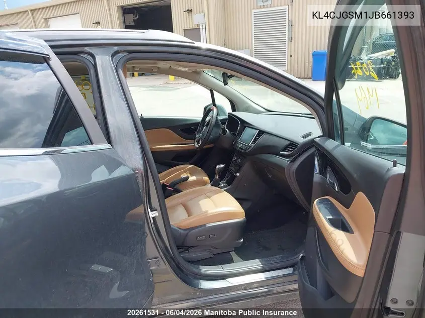 2018 Buick Encore VIN: KL4CJGSM1JB661393 Lot: 20261531