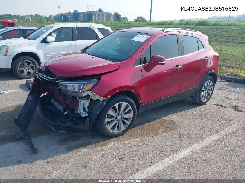 KL4CJASB2JB616829 2018 Buick Encore Preferred