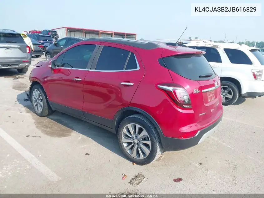 KL4CJASB2JB616829 2018 Buick Encore Preferred