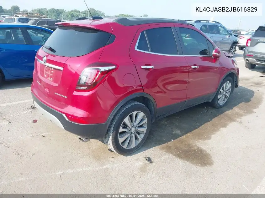 KL4CJASB2JB616829 2018 Buick Encore Preferred