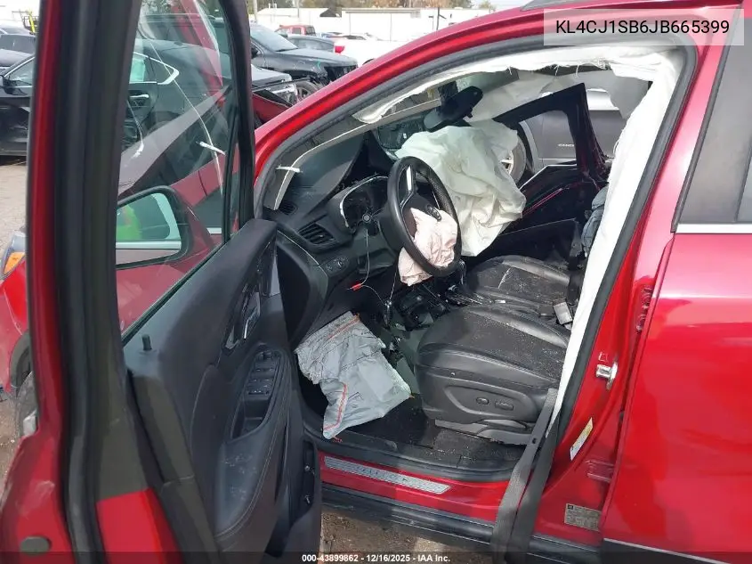 KL4CJ1SB6JB665399 2018 Buick Encore Sport Touring