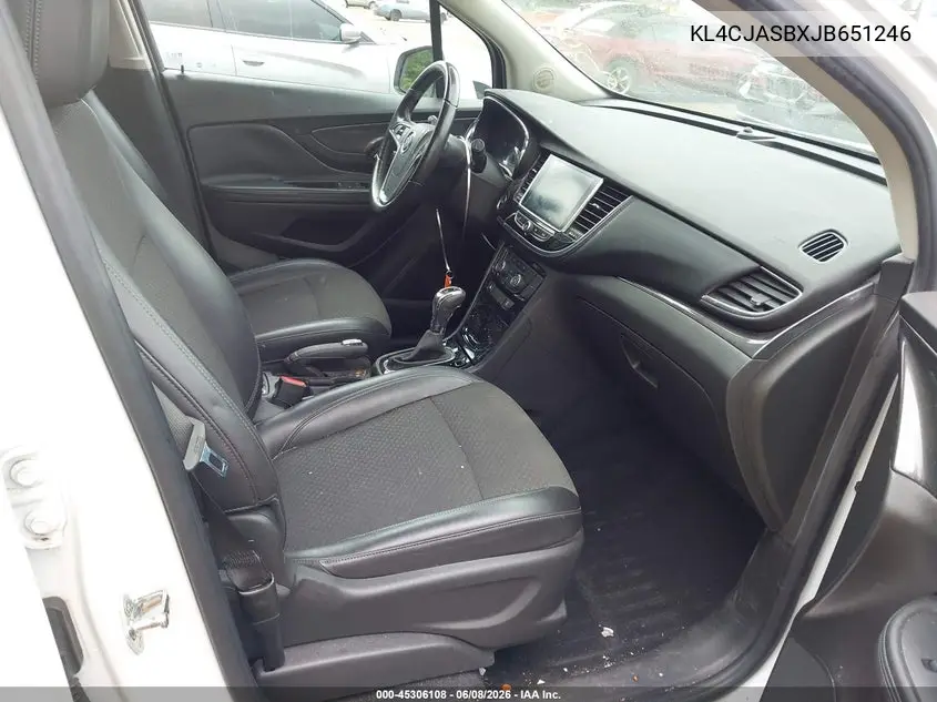 2018 Buick Encore Preferred VIN: KL4CJASBXJB651246 Lot: 45306108