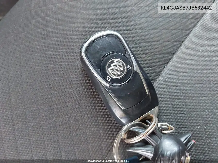 2018 Buick Encore Preferred VIN: KL4CJASB7JB532442 Lot: 45380814