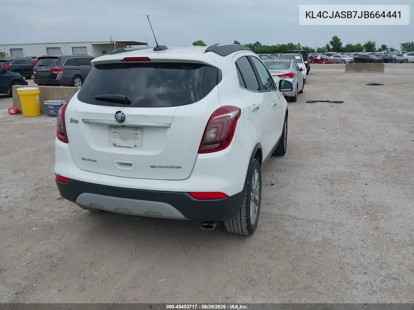 2018 Buick Encore Preferred VIN: KL4CJASB7JB664441 Lot: 45453717