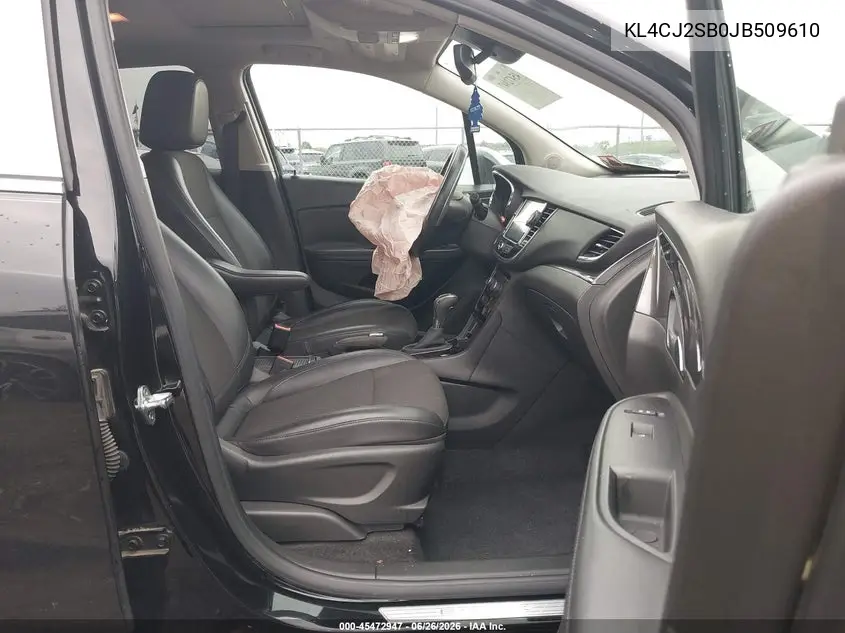 2018 Buick Encore Sport Touring VIN: KL4CJ2SB0JB509610 Lot: 45472947
