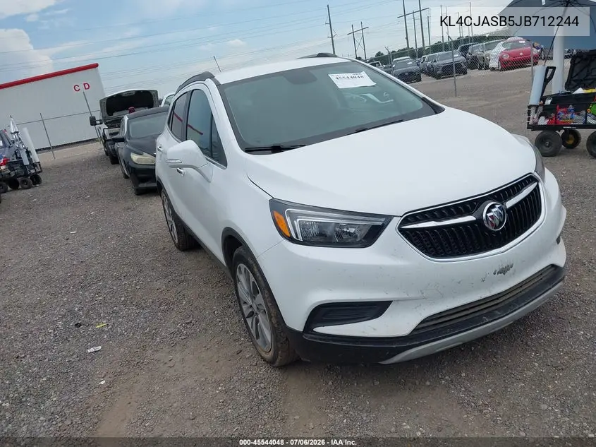 2018 Buick Encore Preferred VIN: KL4CJASB5JB712244 Lot: 45544048