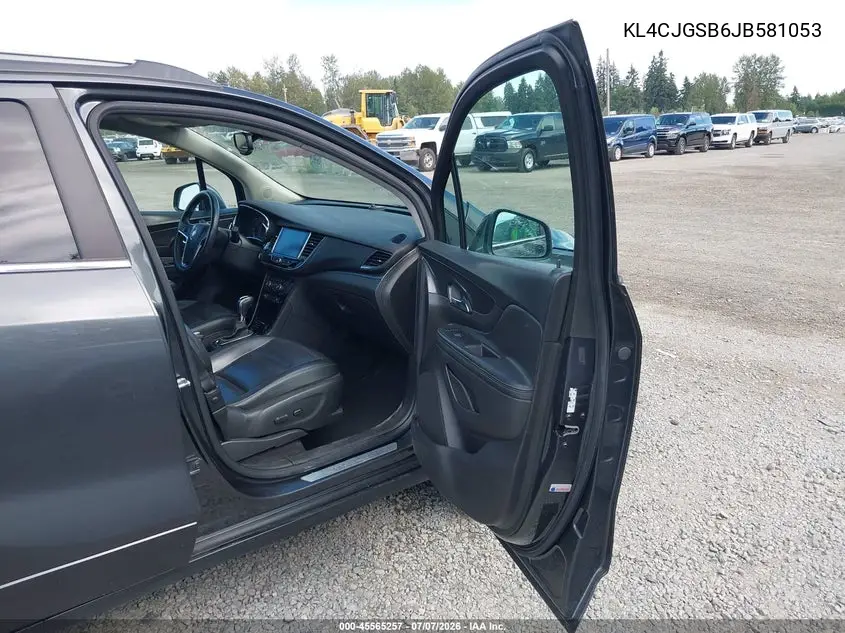 2018 Buick Encore Essence VIN: KL4CJGSB6JB581053 Lot: 45565257