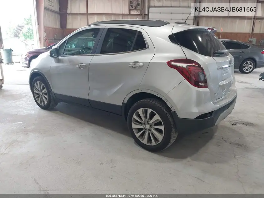 2018 Buick Encore Preferred VIN: KL4CJASB4JB681665 Lot: 45576631