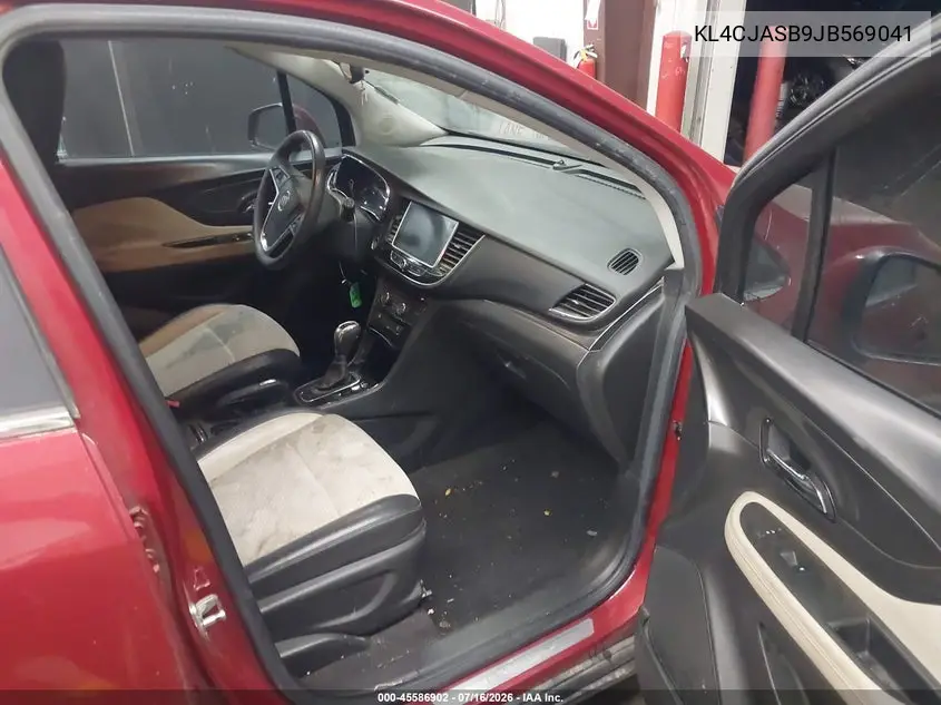 2018 Buick Encore Preferred VIN: KL4CJASB9JB569041 Lot: 45586902