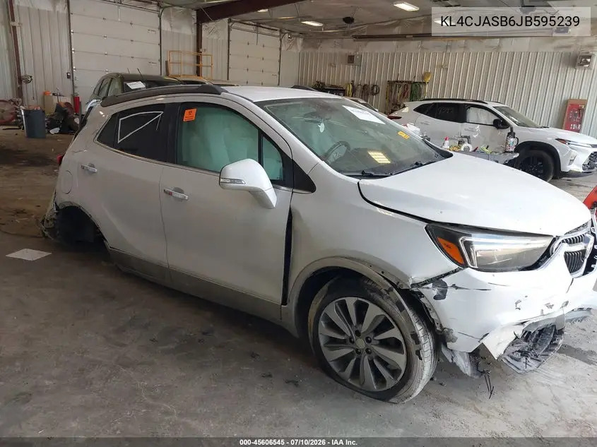 2018 Buick Encore Preferred VIN: KL4CJASB6JB595239 Lot: 45606545
