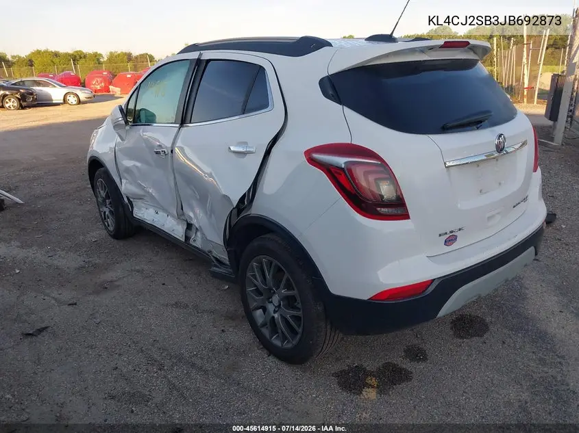 2018 Buick Encore Sport Touring VIN: KL4CJ2SB3JB692873 Lot: 45614915