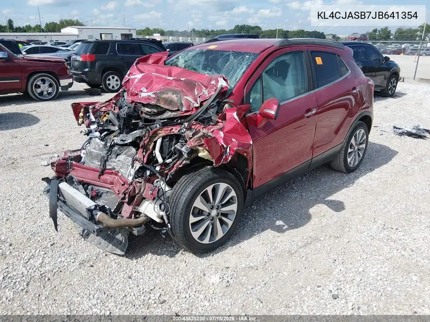 2018 Buick Encore Preferred VIN: KL4CJASB7JB641354 Lot: 45625230