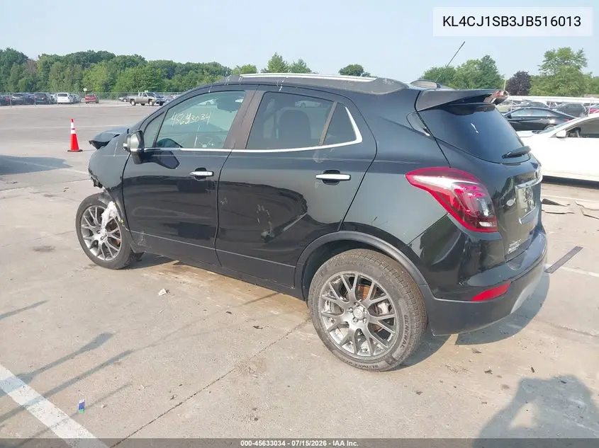 2018 Buick Encore Sport Touring VIN: KL4CJ1SB3JB516013 Lot: 45633034