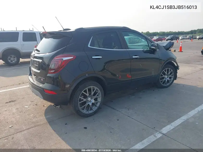 2018 Buick Encore Sport Touring VIN: KL4CJ1SB3JB516013 Lot: 45633034
