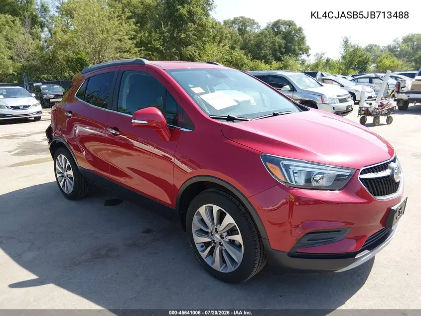 2018 Buick Encore Preferred VIN: KL4CJASB5JB713488 Lot: 45641006