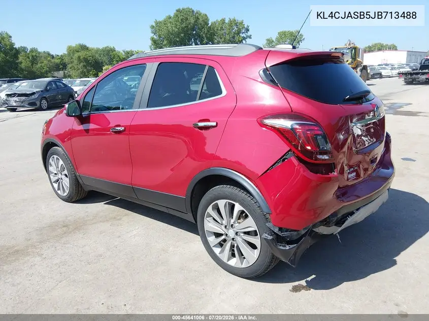 2018 Buick Encore Preferred VIN: KL4CJASB5JB713488 Lot: 45641006