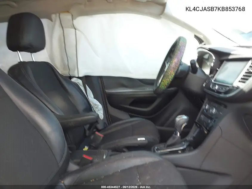 2019 Buick Encore Fwd Preferred VIN: KL4CJASB7KB853768 Lot: 45344527