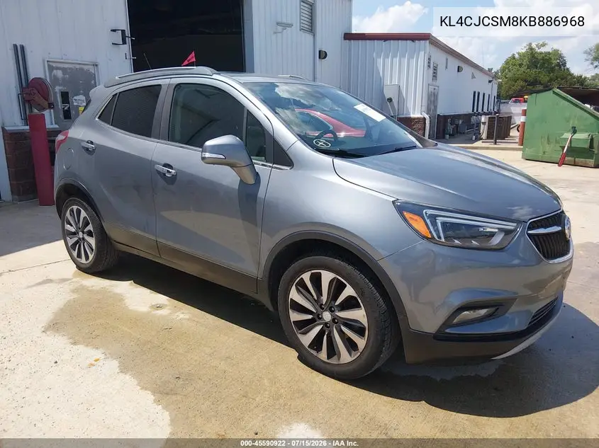 2019 Buick Encore Fwd Essence VIN: KL4CJCSM8KB886968 Lot: 45590922
