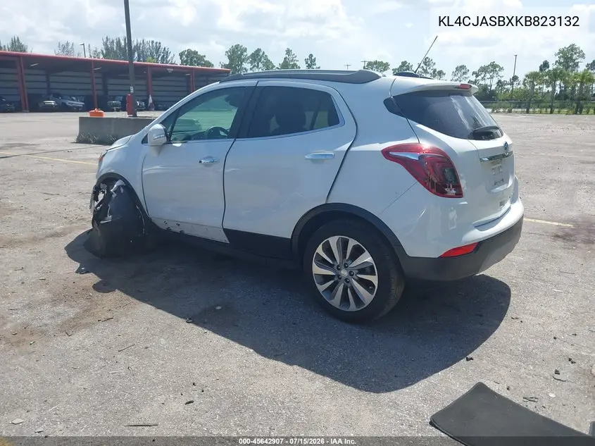 2019 Buick Encore Fwd Preferred VIN: KL4CJASBXKB823132 Lot: 45642907