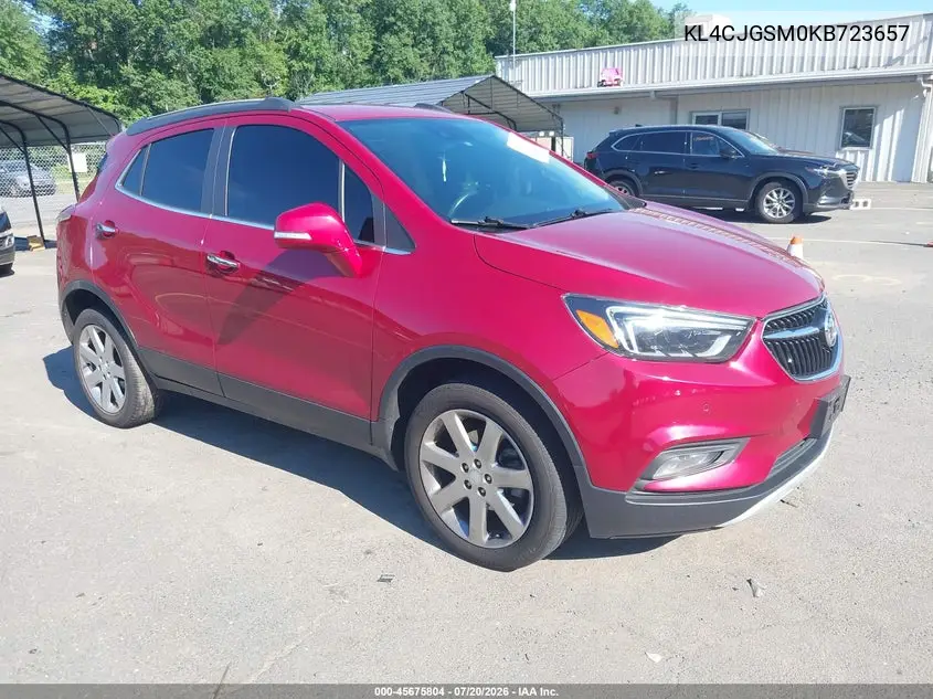 2019 Buick Encore Awd Essence VIN: KL4CJGSM0KB723657 Lot: 45675804