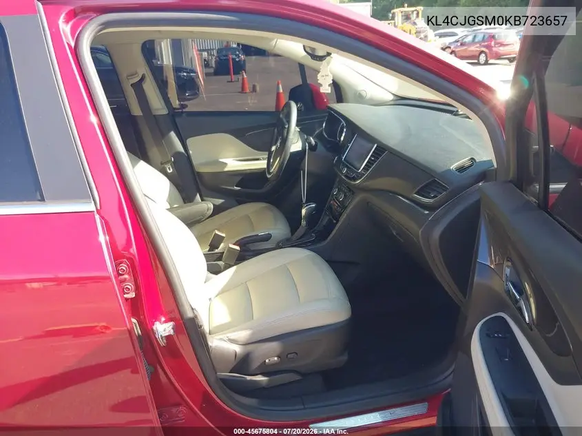 2019 Buick Encore Awd Essence VIN: KL4CJGSM0KB723657 Lot: 45675804