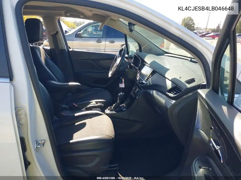 KL4CJESB4LB046648 2020 Buick Encore Awd Preferred